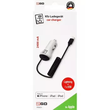 Automobilinis kroviklis 2GO 795631 12/24V 5V baltas