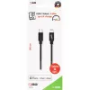 2GO 797162 Lightning laidas 1 m USB-C juodas