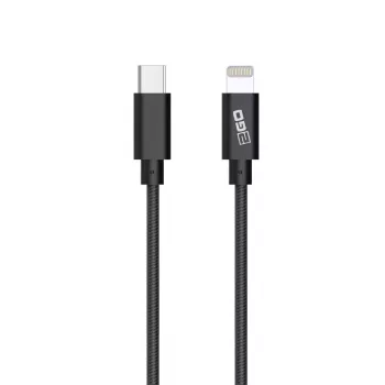 2GO 797162 Lightning laidas 1 m USB-C juodas