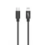 2GO 797162 Lightning laidas 1 m USB-C juodas