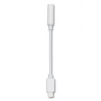 2GO 797294 Garso adapteris 3.5mm lizdas – Lightning kištukas 0,1 m Baltas