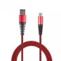 USB laidas 2GO 795947 USB 3.2 Gen 1 1 m USB B USB C raudonas