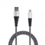 USB laidas 2GO 795953 USB 3.2 Gen 1 1 m USB B USB C sidabrinis
