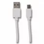 USB laidas 2GO 795202 1 m USB B – Micro-USB B baltas