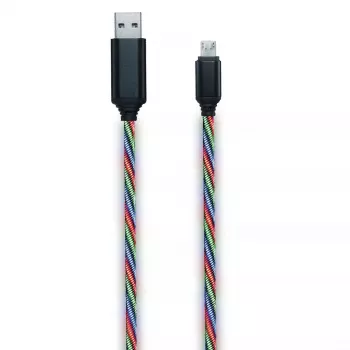 USB laidas 2GO 797145 1 m USB B Micro-USB B įvairiaspalvis