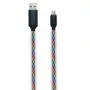USB laidas 2GO 797145 1 m USB B Micro-USB B įvairiaspalvis