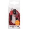 USB-C laidas 2GO 797195 USB 3.2 Gen 1 1 m raudonas