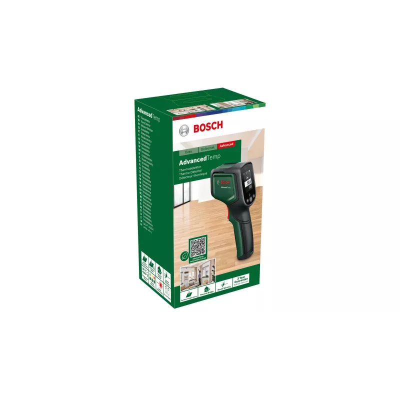Bosch AdvancedTemp Black, Green °C -30 - 500 °C su įmontuotu ekranu