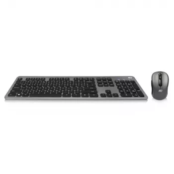 Belaidis klaviatūros ir pelės rinkinys ACT AC5710, USB-C/USB-A kombinuotas imtuvas (QWERTY/US išdėstymas)