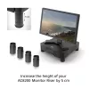 Pėdos ACT AC8200 Black 65mm stalo tvirtinimui