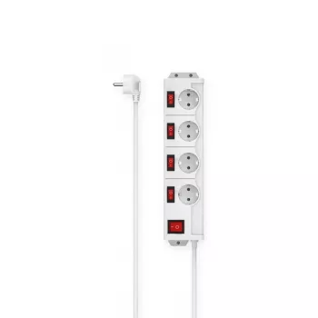 Hama 00223121 ilgintuvas 1,4 m 4 kištukiniai lizdai Baltas