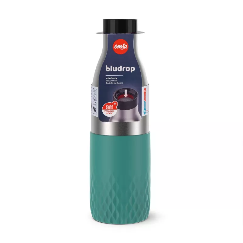 EMSA Bludrop Sleeve N31112 termosas 700 ml nerūdijantis plienas žalias