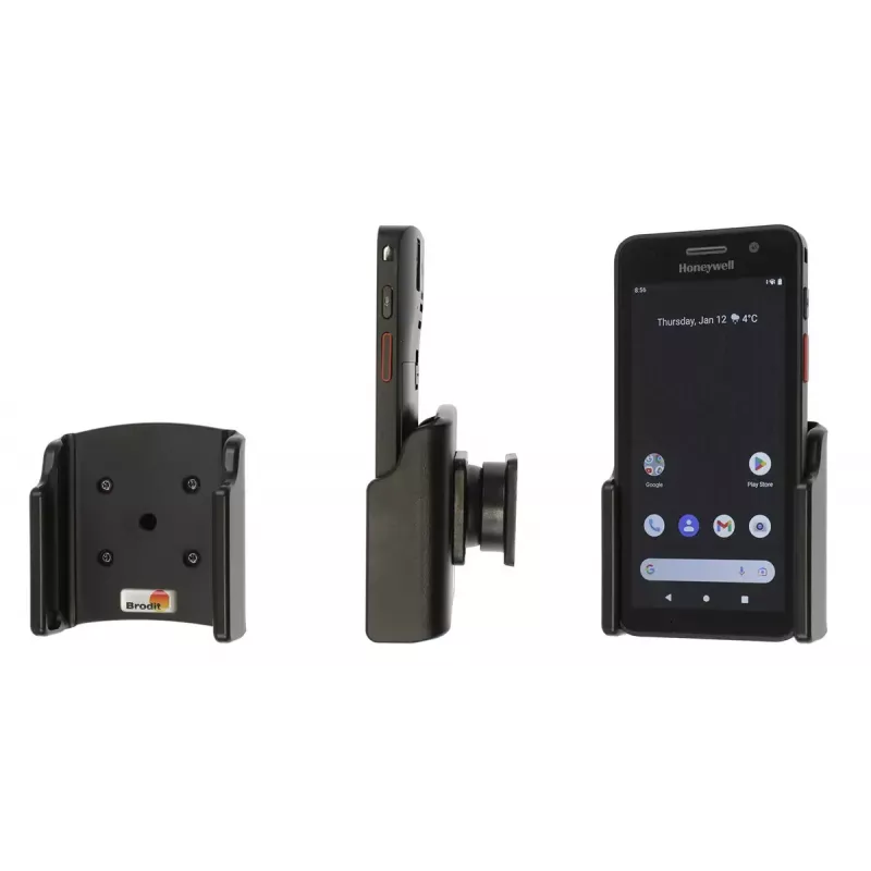 Pasyvus laikiklis Brodit 711334 mobiliesiems telefonams, išmaniesiems telefonams, juodas