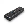 Lindy 4 prievadų USB 3.0 šakotuvas su 3 Quick Charge 3.0 prievadais