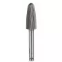Rotacinis pjovimo antgalis KWB 700340 — HSS kūginė galvutė Ø12 mm, kotas Ø6 mm, nerūdijančiam plienui