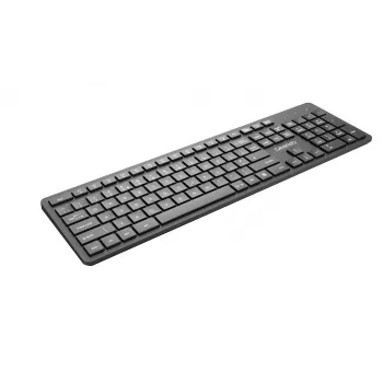 eSTUFF GLB211302 klaviatūra Office USB QWERTY JK juoda
