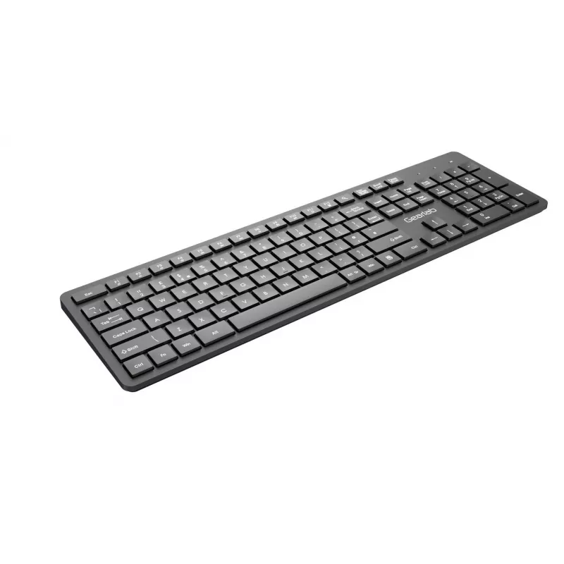 eSTUFF GLB211302 klaviatūra Office USB QWERTY JK juoda