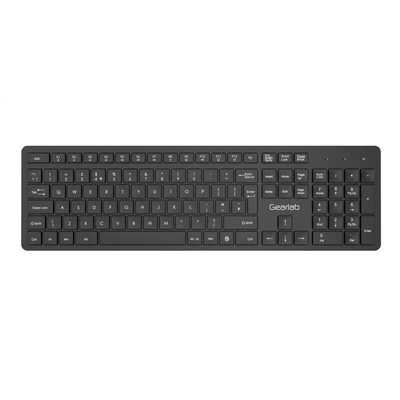 eSTUFF GLB211302 klaviatūra Office USB QWERTY JK juoda