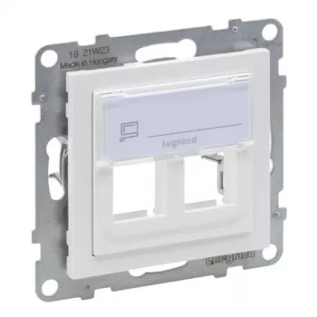 Legrand 765602 dengiamoji plokštelė / jungiklio apvadas balta