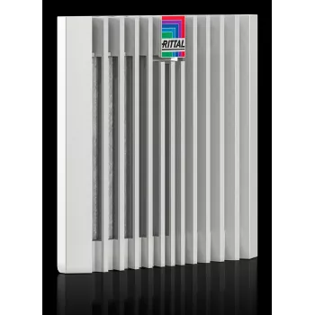 Filtro išleidimo grotelės Rittal SK 3238.300 – pilkas plastikinis korpusas, 161 g, 1 vnt.