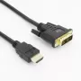 ACT AK3734 vaizdo kabelio adapteris 1 m HDMI A tipo (standartinis) DVI-D juodas