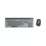 Hama WKM-750 belaidė klaviatūra su pele, Bluetooth, QWERTZ, namams/biurui, antracitinė, juoda, mėlyna