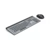 Hama WKM-750 belaidė klaviatūra su pele, Bluetooth, QWERTZ, namams/biurui, antracitinė, juoda, mėlyna