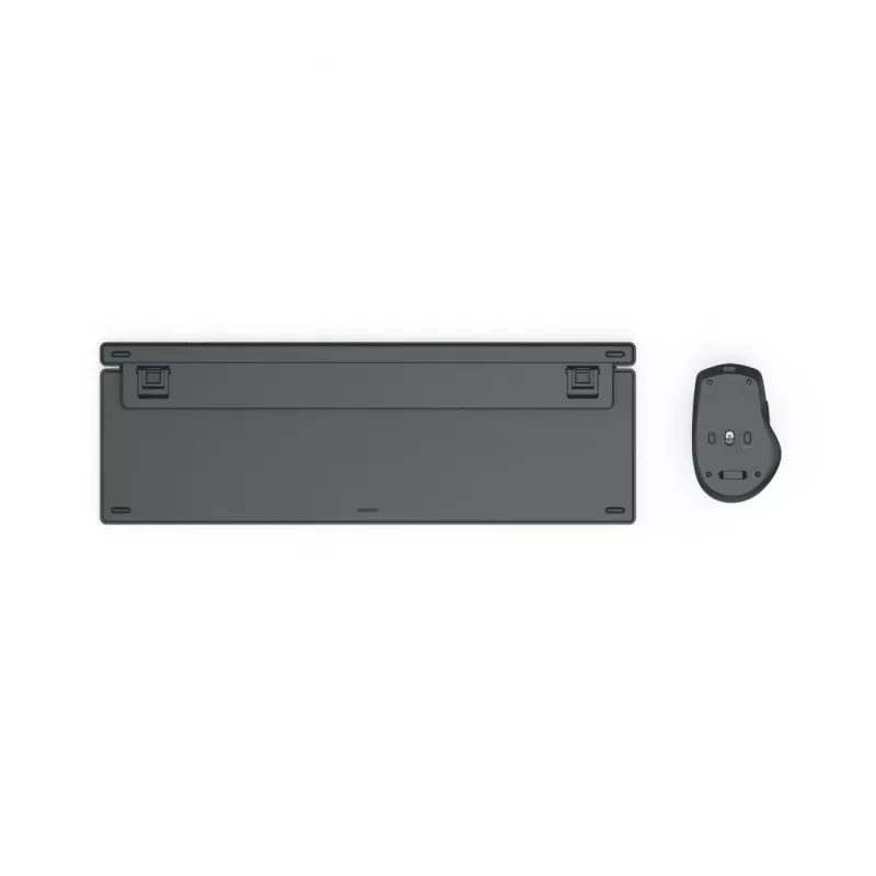 Hama WKM-750 belaidė klaviatūra su pele, Bluetooth, QWERTZ, namams/biurui, antracitinė, juoda, mėlyna