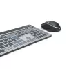 Hama WKM-750 belaidė klaviatūra su pele, Bluetooth, QWERTZ, namams/biurui, antracitinė, juoda, mėlyna