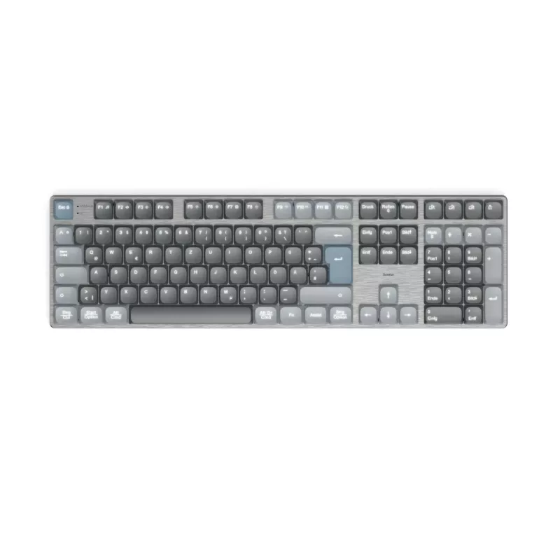 Hama WK-800 klaviatūra Home/Office Bluetooth QWERTZ Vokiškas išdėstymas Antracitinė, Juoda, Mėlyna