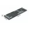 Hama WK-800 klaviatūra Home/Office Bluetooth QWERTZ Vokiškas išdėstymas Antracitinė, Juoda, Mėlyna