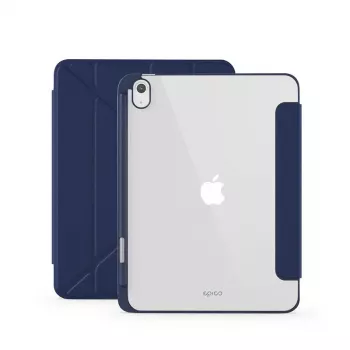 Epico Hero apsauginis dėklas iPad 10,9 inch (2022) mėlynas permatomas