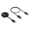 Manhattan 1080p belaidis HDMI rinkinys ekrano atkartojimui, 2 dalių komplektas su HDMI imtuvu ir HDMI siųstuvu