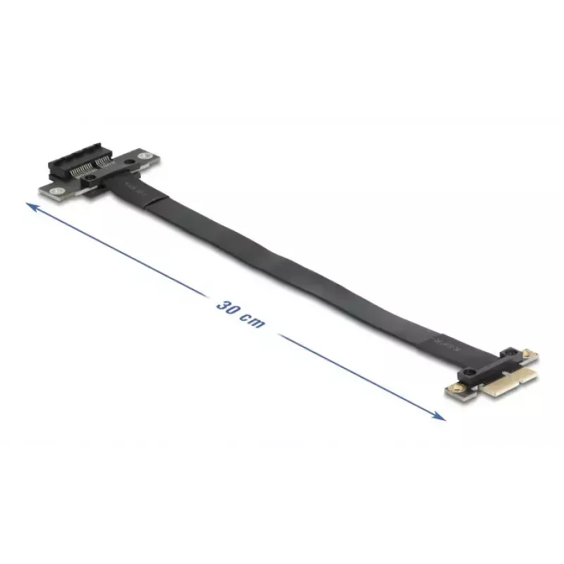 Delock 81297 PCI Express x1 prailginimo lankstus kabelis 30 cm