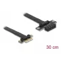 Delock 81297 PCI Express x1 prailginimo lankstus kabelis 30 cm