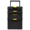 Dėklas ant ratukų Stanley STST83319-1 plastmasinis juodas geltonas