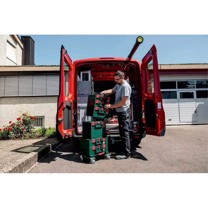 Metabo dėklas įrankiams 626889000 juodas ABS 496x296x165 mm
