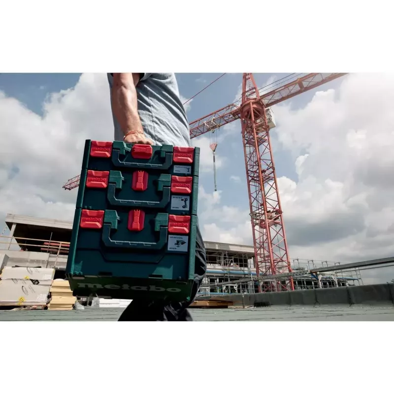 Metabo dėklas įrankiams 626889000 juodas ABS 496x296x165 mm