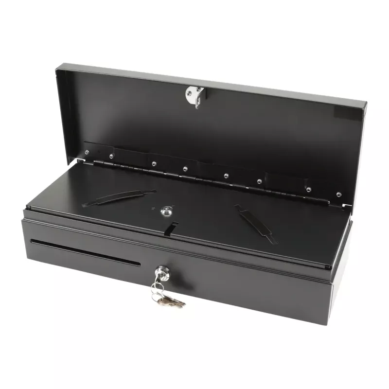 Elektrinis kasos stalčius Olympia HS-170 Steel Black 460x170x100mm