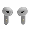 JBL LIVE FLEX belaidės ausinės į ausis, skambučiai/muzika, Bluetooth, sidabrinės