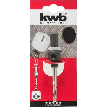KWB 1598400 trnelis HSS bimetaliniams pjūkleliams su integruotu grąžtu, 1,6 cm, dešinysis sukimas