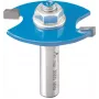 KWB 754020 apvalinimo freza su 8 mm kotu