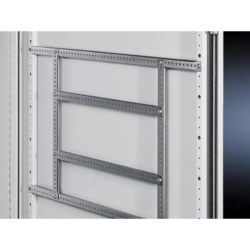 Priedas serverio stovui Rittal TS 4309.000 – plieninis korpusas, sidabrinis, gylis 390 mm, suderinamas su TS/SE/CM/TP