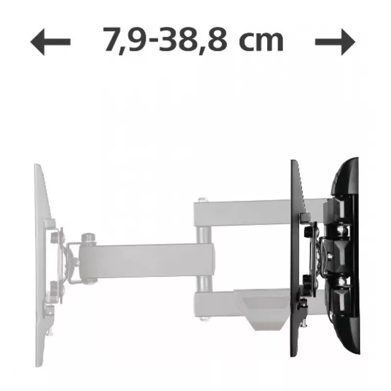Hama 00220840 TV laikiklis 121,9 cm (48 col.) Juodas