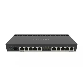 Mikrotik RB4011IGS+RM laidinis maršrutizatorius Gigabit Ethernet, juodas
