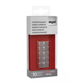 Magnetinis kubas Sigel SuperDym C5 10x10x10 mm, 10 vnt.