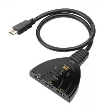 Techly IDATA HDMI-3F30 vaizdo jungiklis