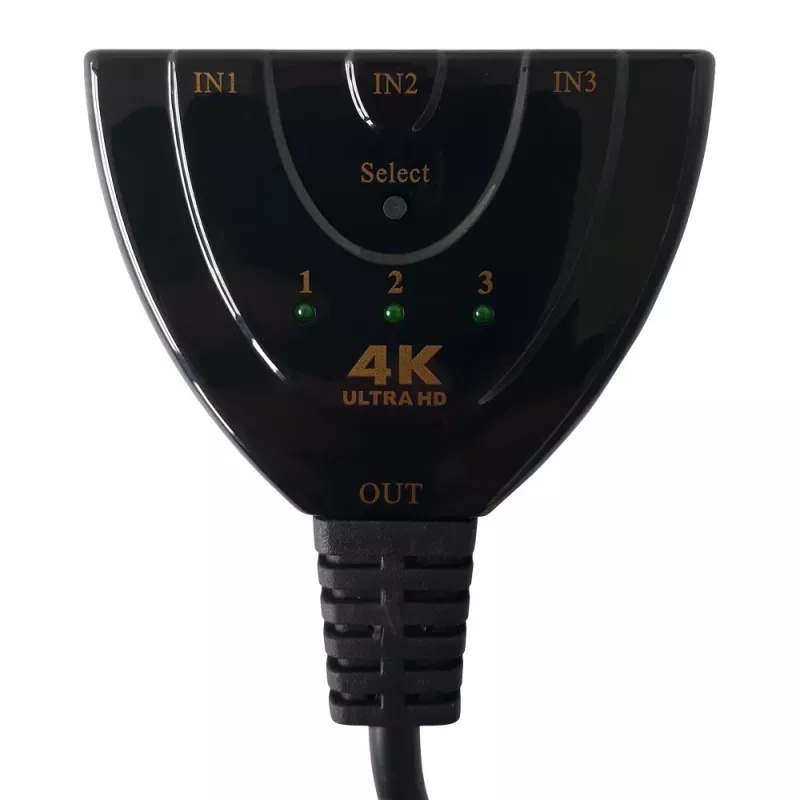 Techly IDATA HDMI-3F30 vaizdo jungiklis