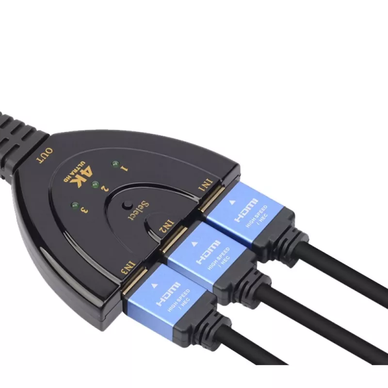 Techly IDATA HDMI-3F30 vaizdo jungiklis