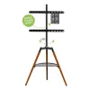 Techly ICA-TR58 TV stovas 165,1 cm (65 inch) juodas, medinis